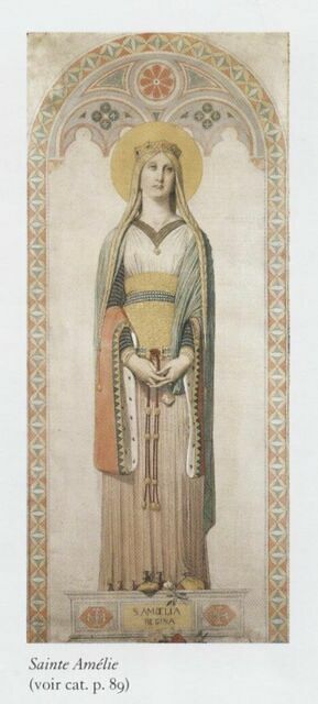 Macar Kraliçesi Sainte Amélie - Jean-Auguste-Dominique Ingres