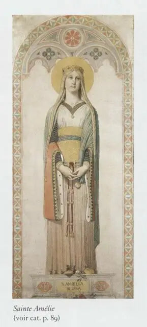 Macar Kraliçesi Sainte Amélie - Jean-Auguste-Dominique Ingres