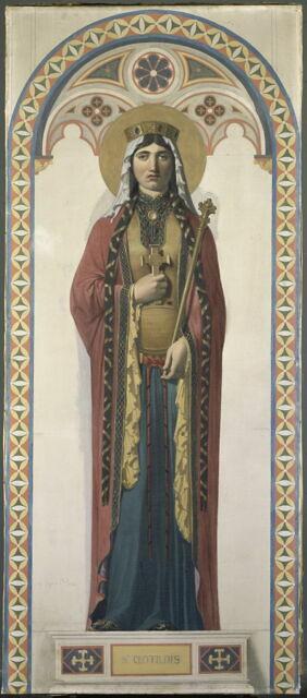 Klodvik'in eşi Sainte Clotilde - Jean-Auguste-Dominique Ingres