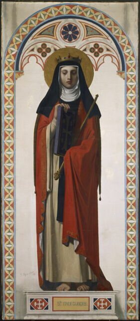 Poitiers'li Aziz Radegonde - Jean-Auguste-Dominique Ingres
