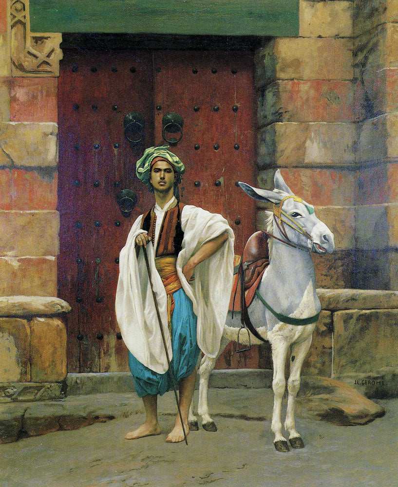 Saïs ve onun eşeği - Jean-Léon Gérôme