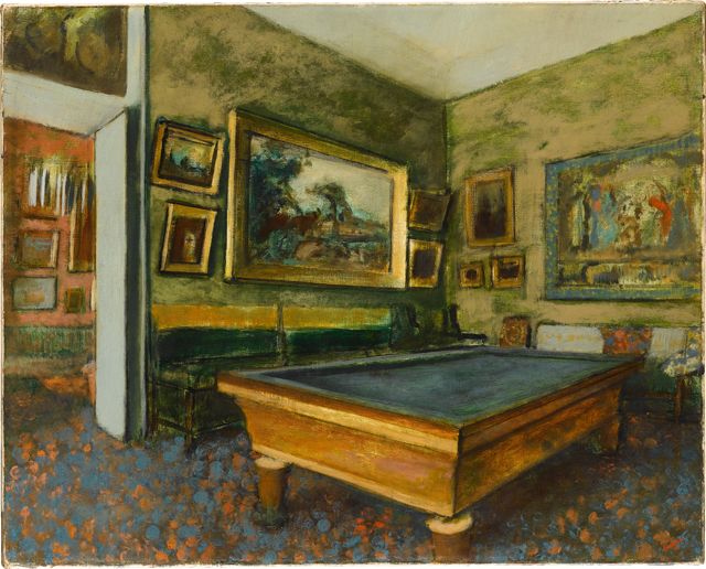 Bilardo Salonu - Edgar Degas