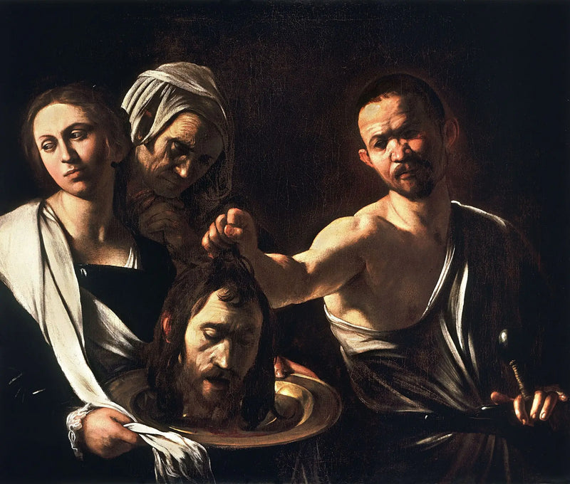 Salome, Aziz Yahya'nın başı - Caravaggio
