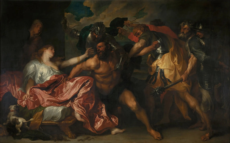 Samson ve Delilah - Antoine van Dyck