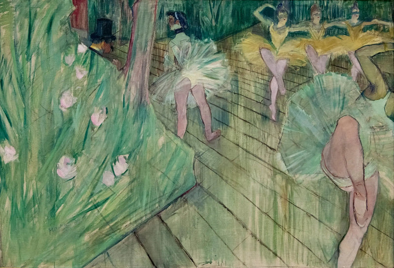 Bale sahnesi - Henri de Toulouse-Lautrec