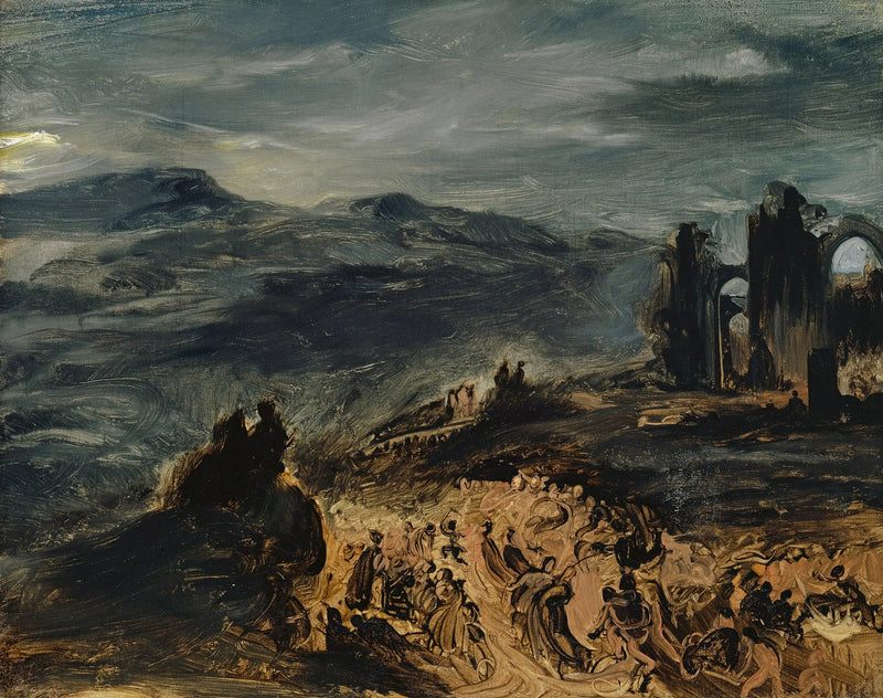 Şabat Sahnesi - Eugène Delacroix