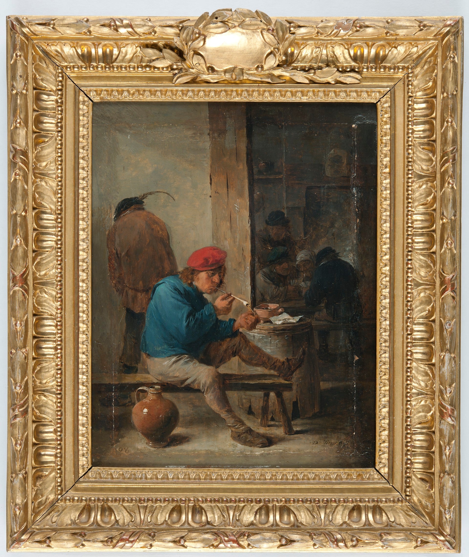 Scène de taverne avec fumeurs - David Teniers le Jeune