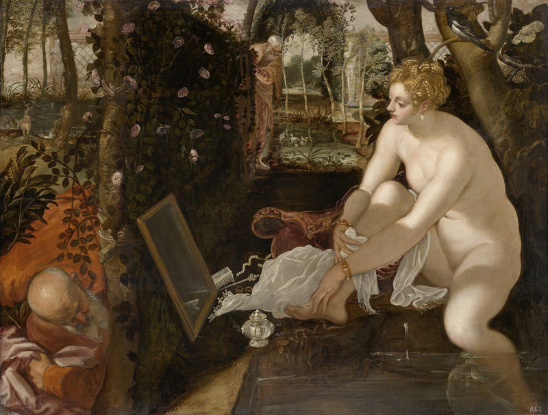 Suzanne ve Yaşlılar - Jacopo Tintoretto
