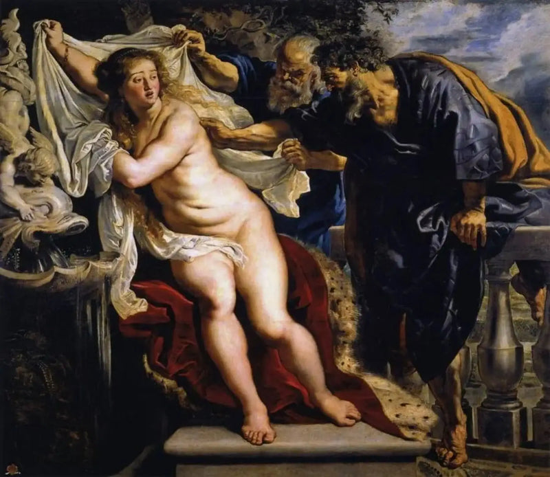 Suzanne ve yaşlılar - Peter Paul Rubens