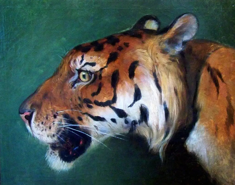 Kaplan başı - Eugène Delacroix