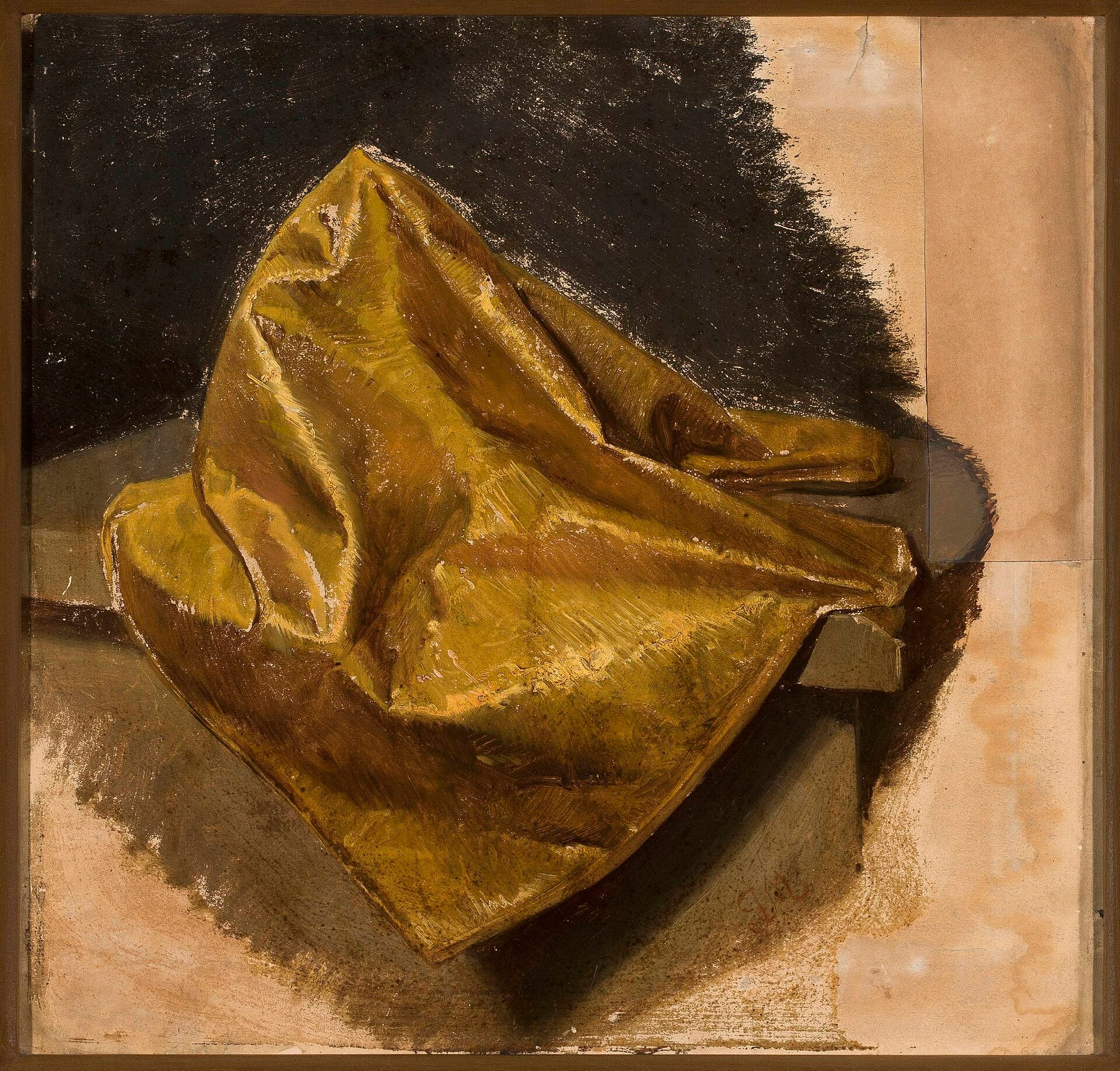 Tissu doré, étude pour tenue masculine - Jan Matejko