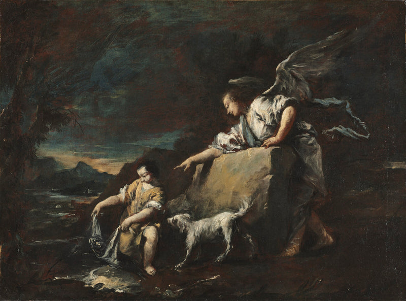 Tobias ve Melek - Francesco Guardi