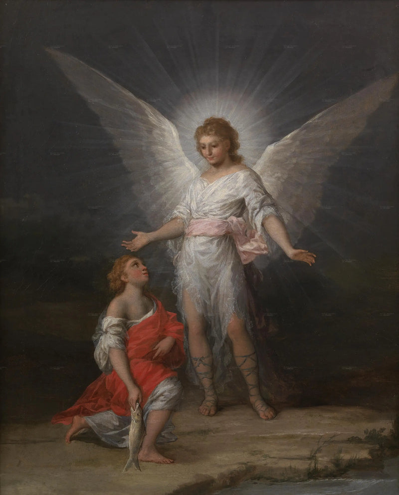 Tobias ve Melek - Francisco de Goya