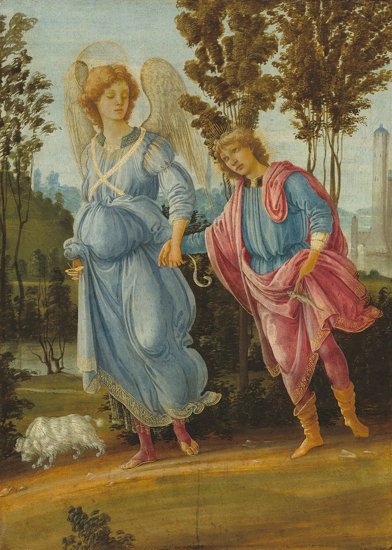 Tobie ve Melek - Filippino Lippi