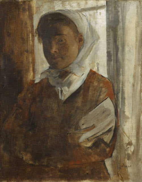 Bir köylü kadın - Edgar Degas