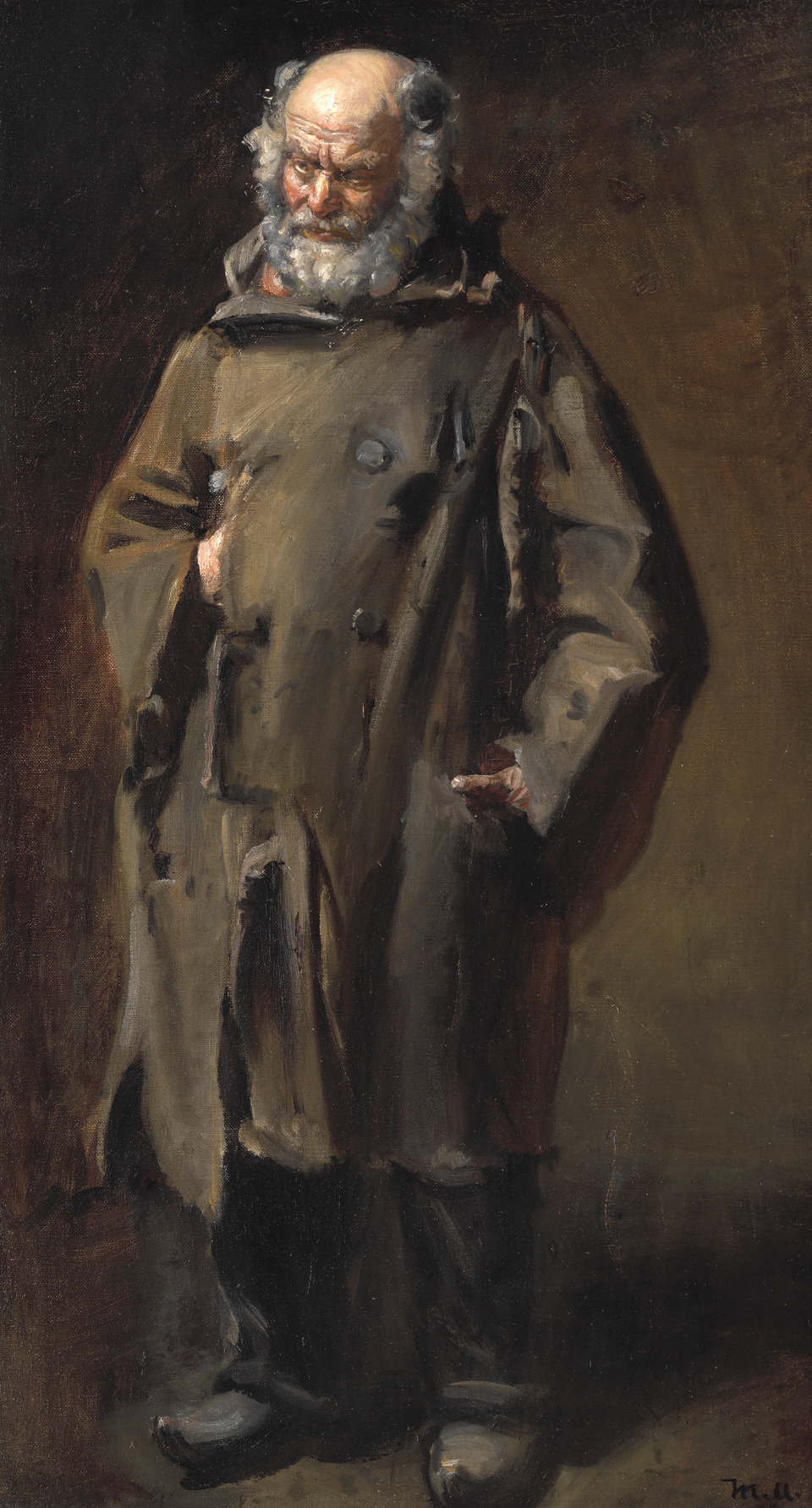 Un philosophe. - Michael Peter Ancher - Alpha Reproduction