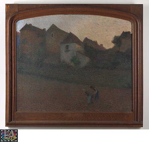 Vallée au crépuscule - Henri-Jean Guillaume Martin