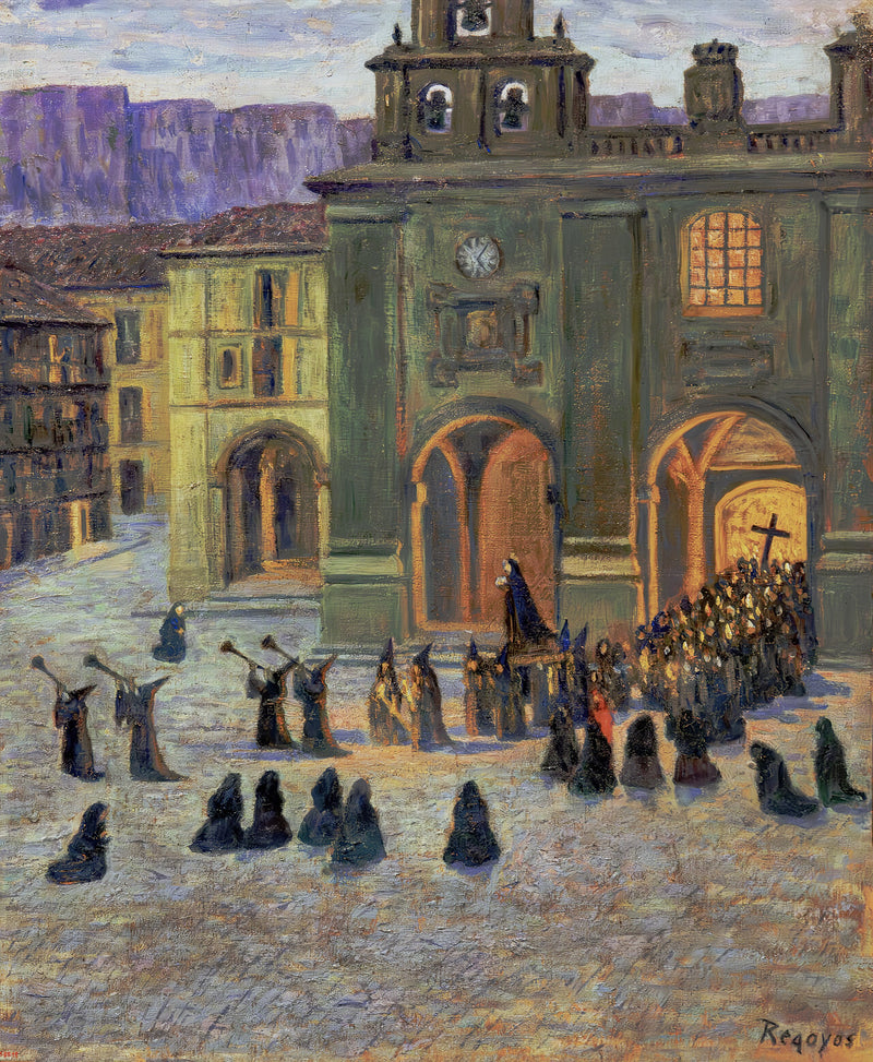 Orduñas'ta erken Cuma sabahı. - Darío de Regoyos