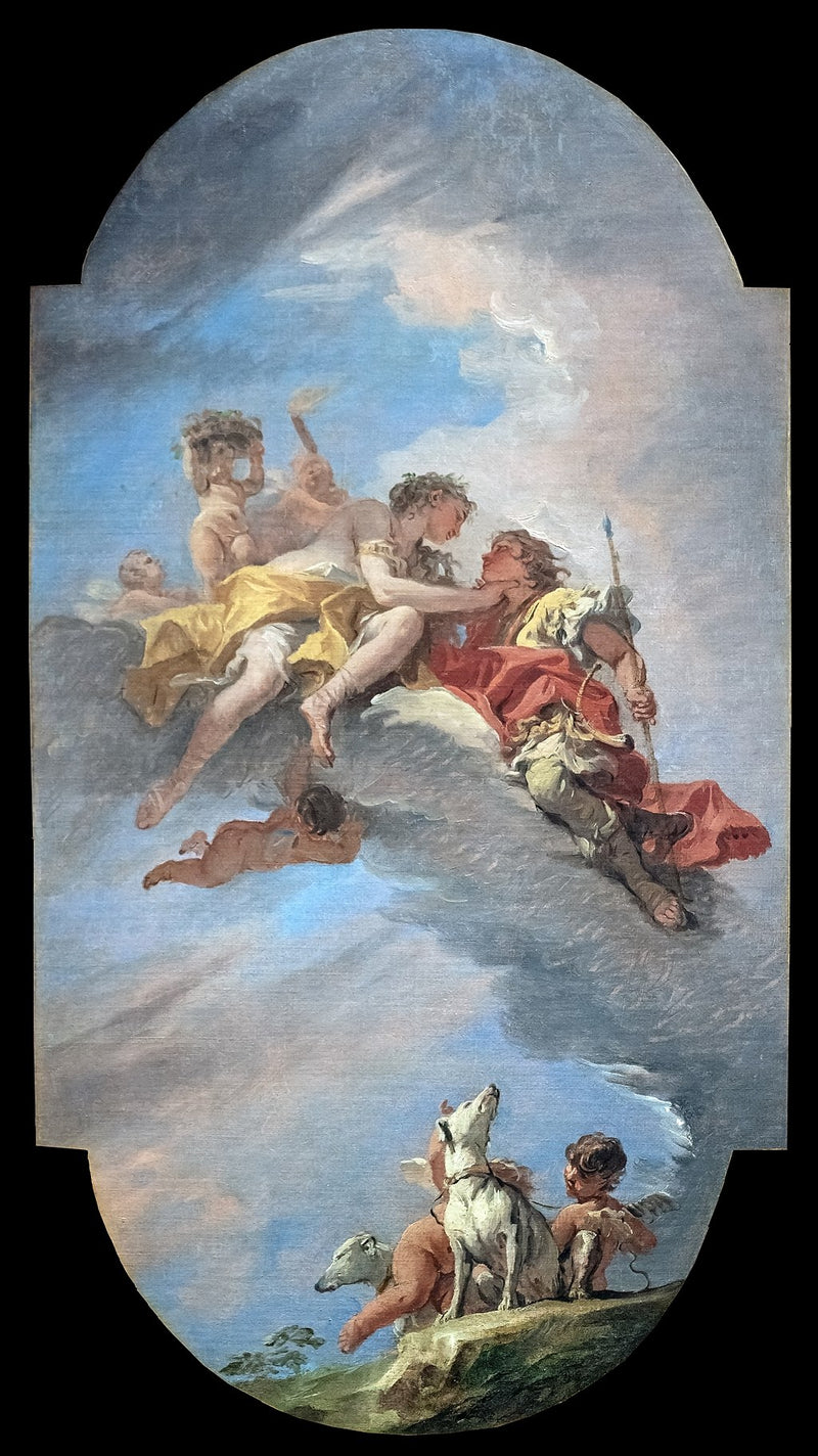 Venüs ve Adonis - Sebastiano Ricci