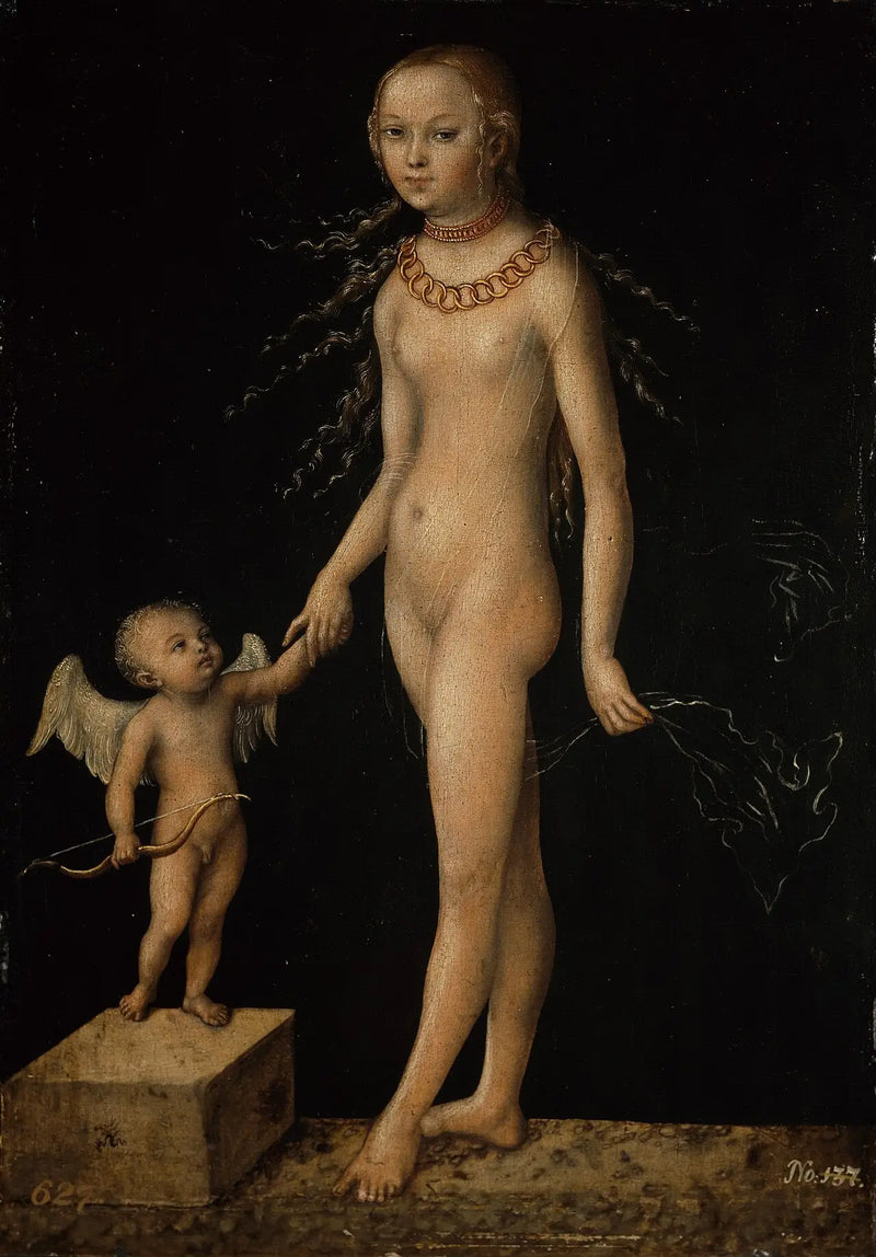 Venüs ve Kupidon - Lucas Cranach the Elder