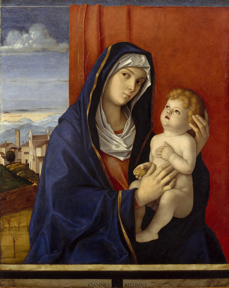 İsa Çocukluğuyla Bakire - Giovanni Bellini