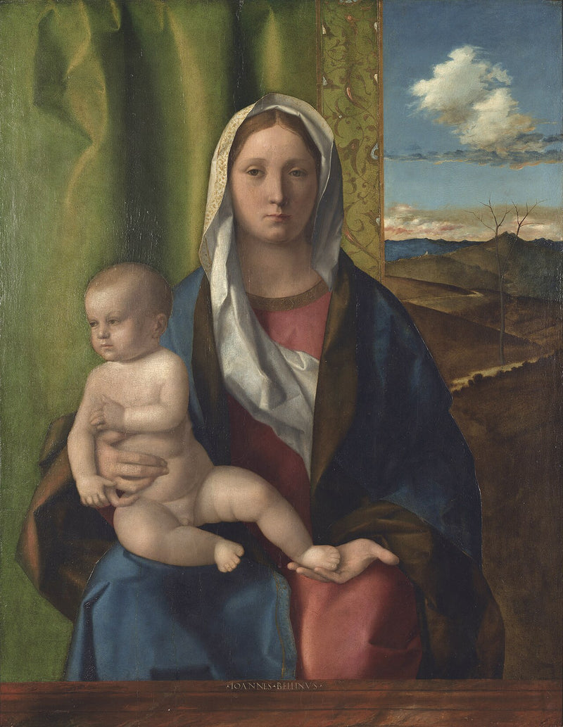 İsa Çocukluğuyla Bakire - Giovanni Bellini