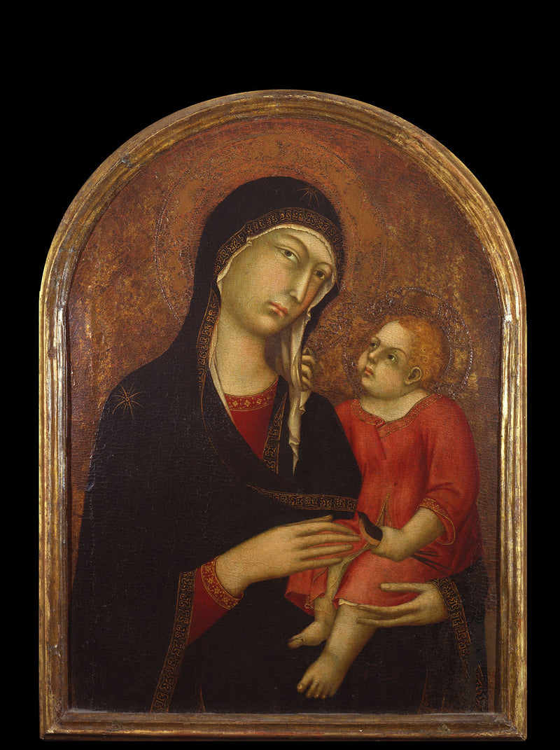 İsa Çocukluğuyla Bakire - Simone Martini