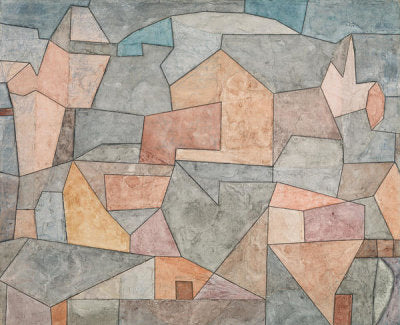 Kayalar Arasında Köy (Ort in Felsen) - Paul Klee