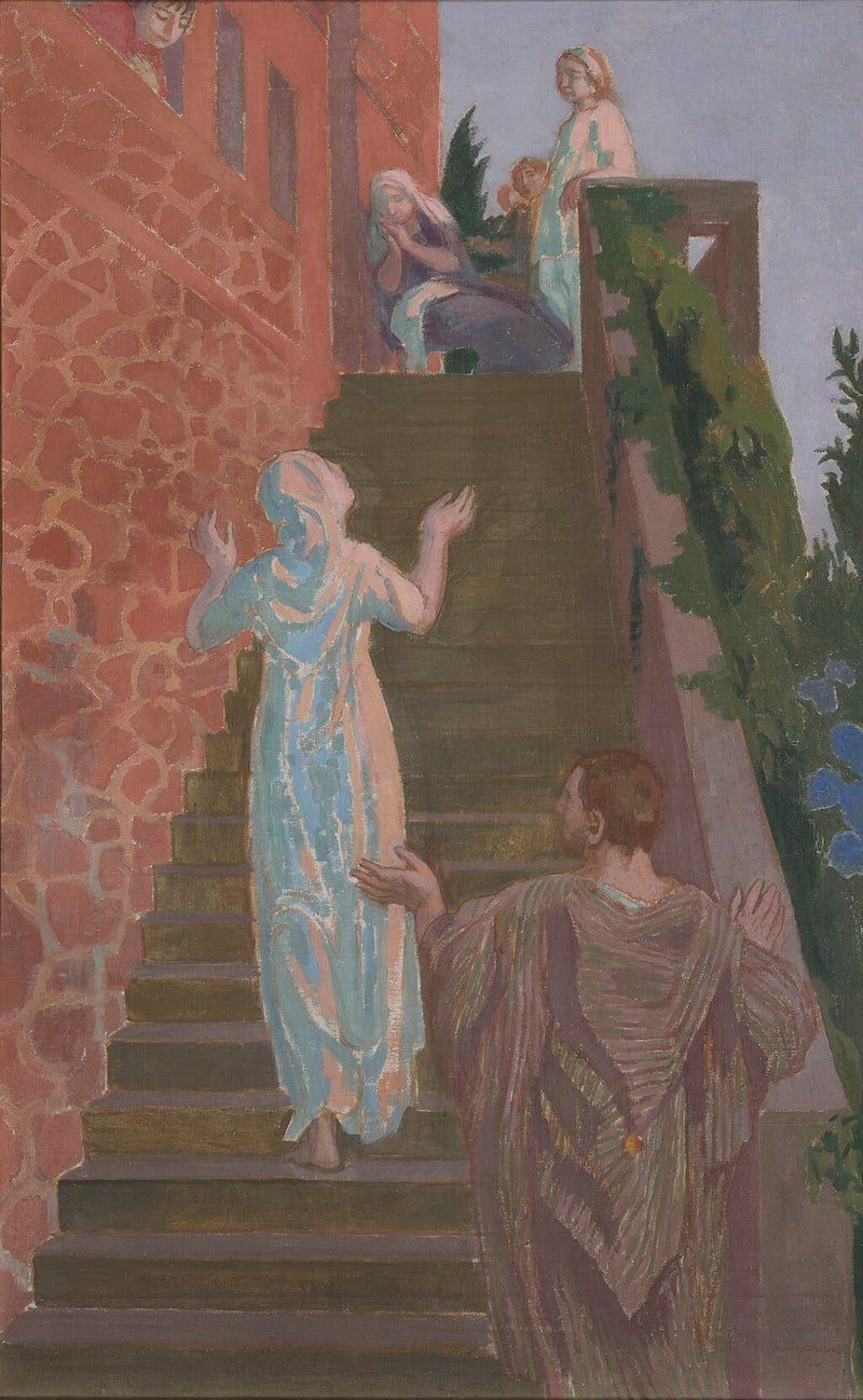 Silencio Merdiveninde Ziyaret - Maurice Denis