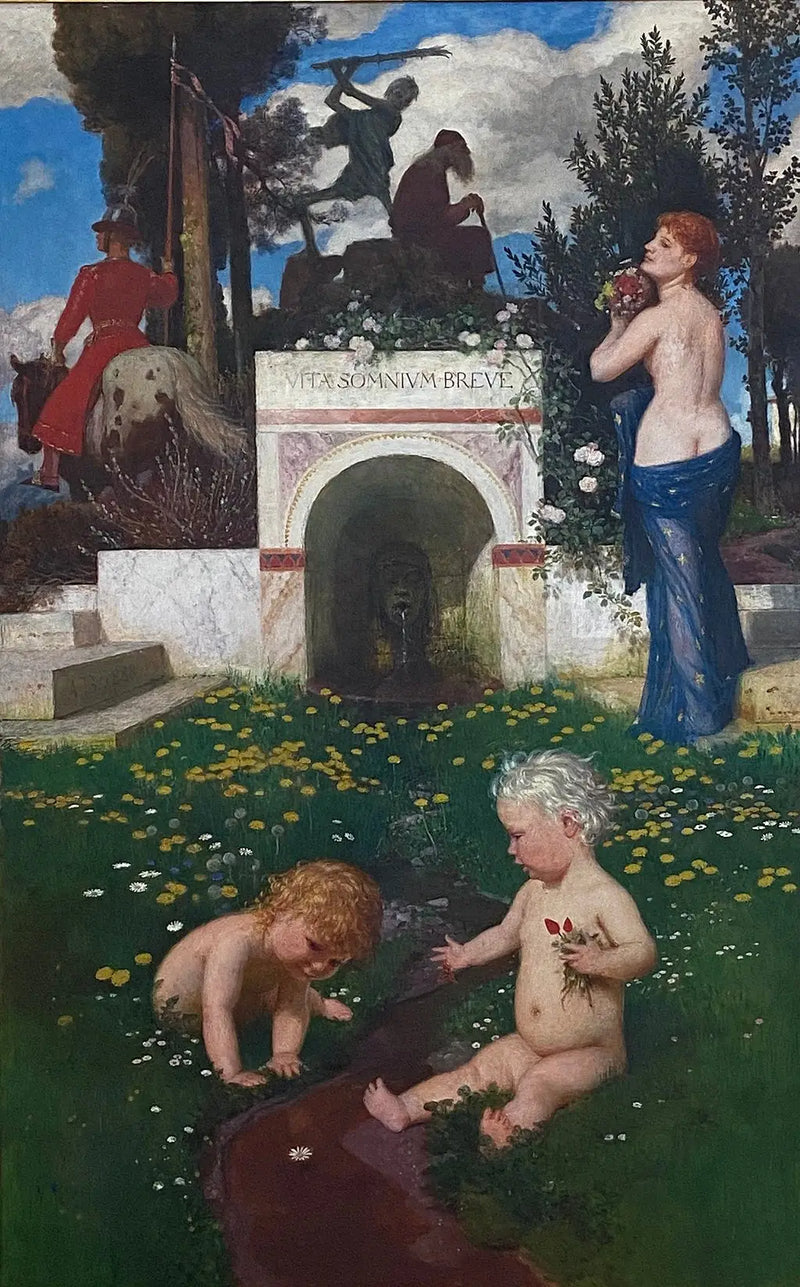 Vita somnium breve (Hayat kısa bir rüya) - Arnold Böcklin