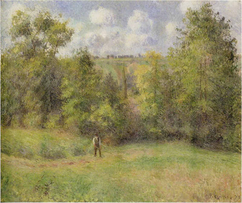 Ennery Yolu Manzarası - Camille Pissarro