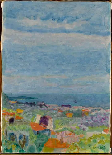 Panoramik Manzara, Le Cannet - Pierre Bonnard