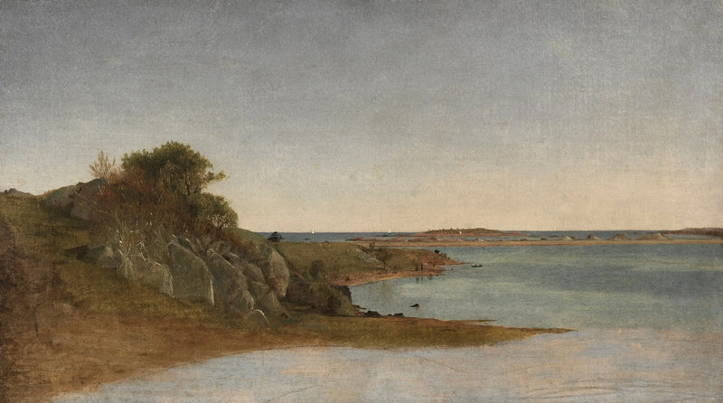 Newport yakınlarında manzara - John Frederick Kensett