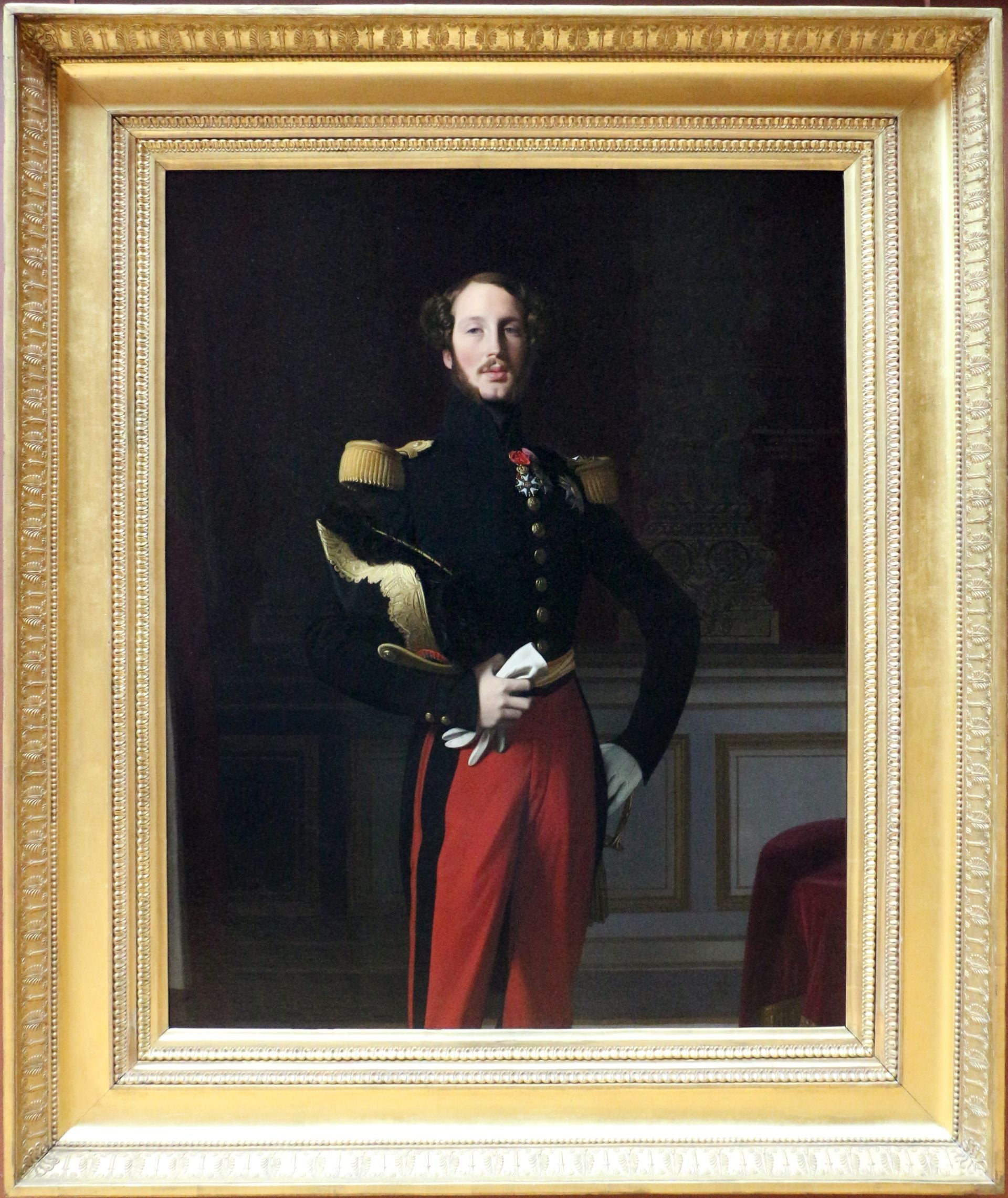 Ferdinand-Philippe, Orléans Dükü Portresi - Jean-Auguste-Dominique Ingres