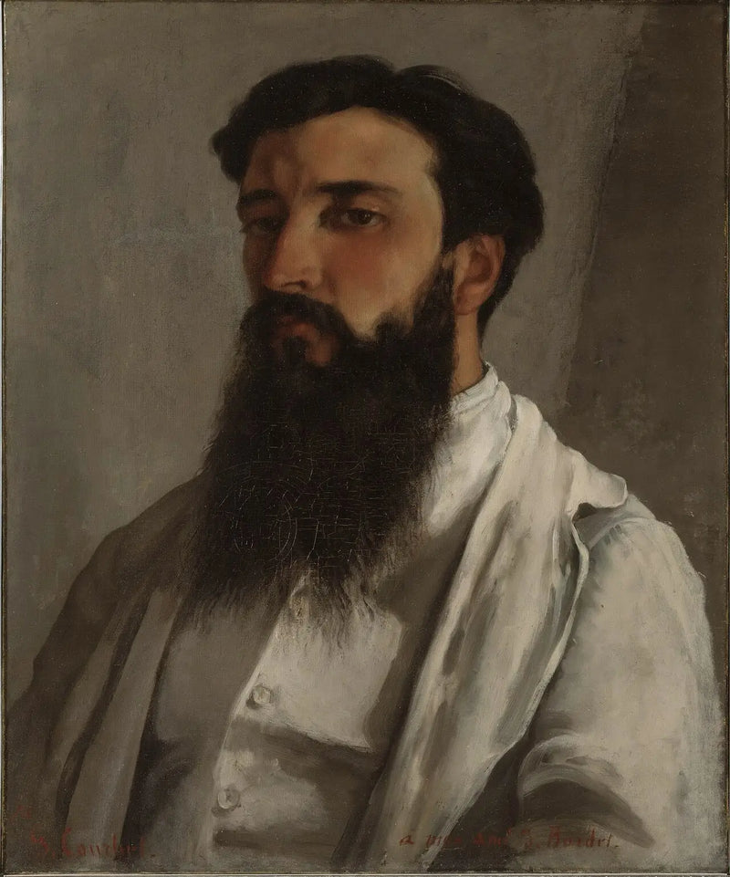 Jules Bordet Portresi - Gustave Courbet