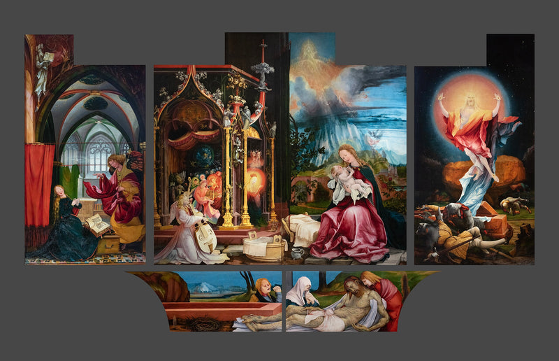 Issenheim Altarı İlk Açılış - Matthias Grünewald