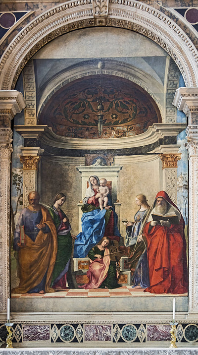 retable de San Zaccaria - Giovanni Bellini - Alpha Reproduction