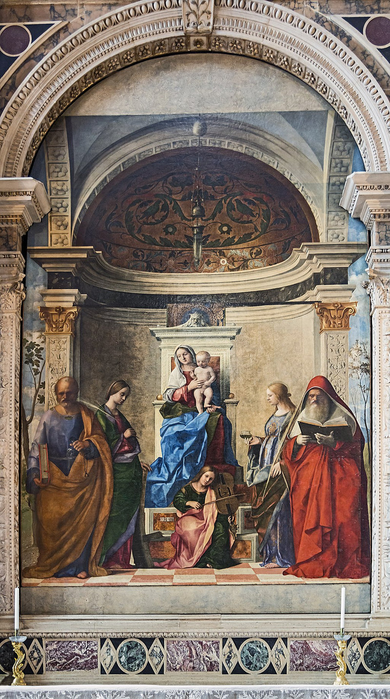 San Zaccaria Altarı - Giovanni Bellini