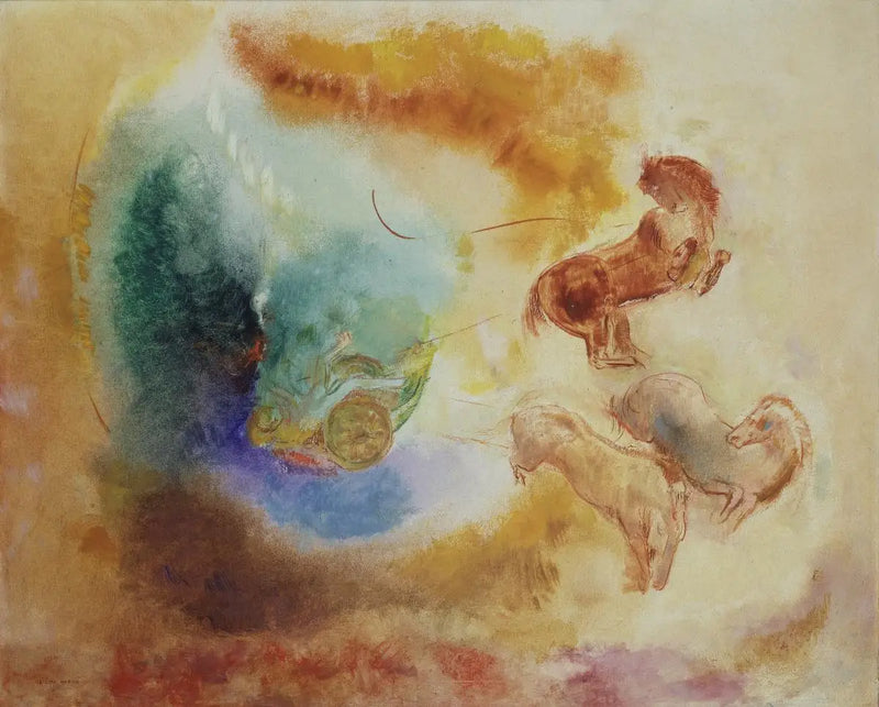 Phaëton'un Düşüşü - Odilon Redon