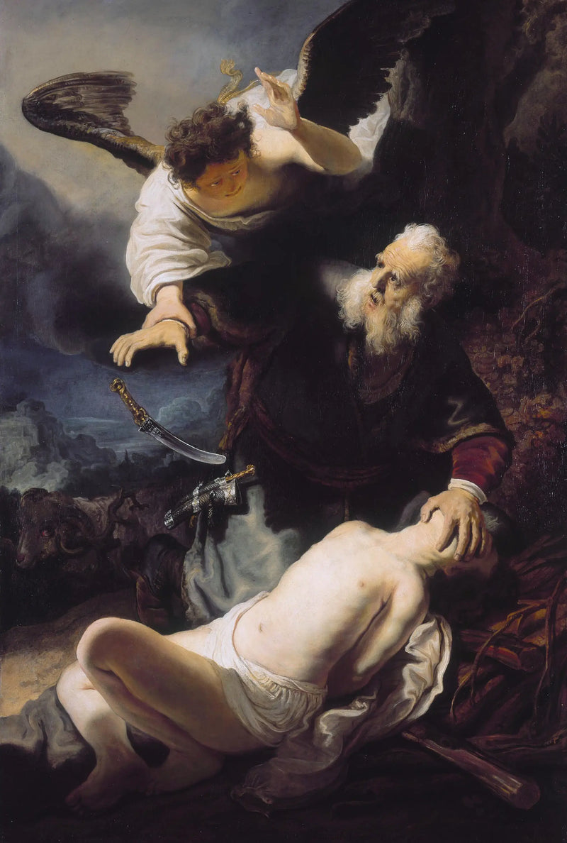 İshak'ın Kurbanı - Rembrandt