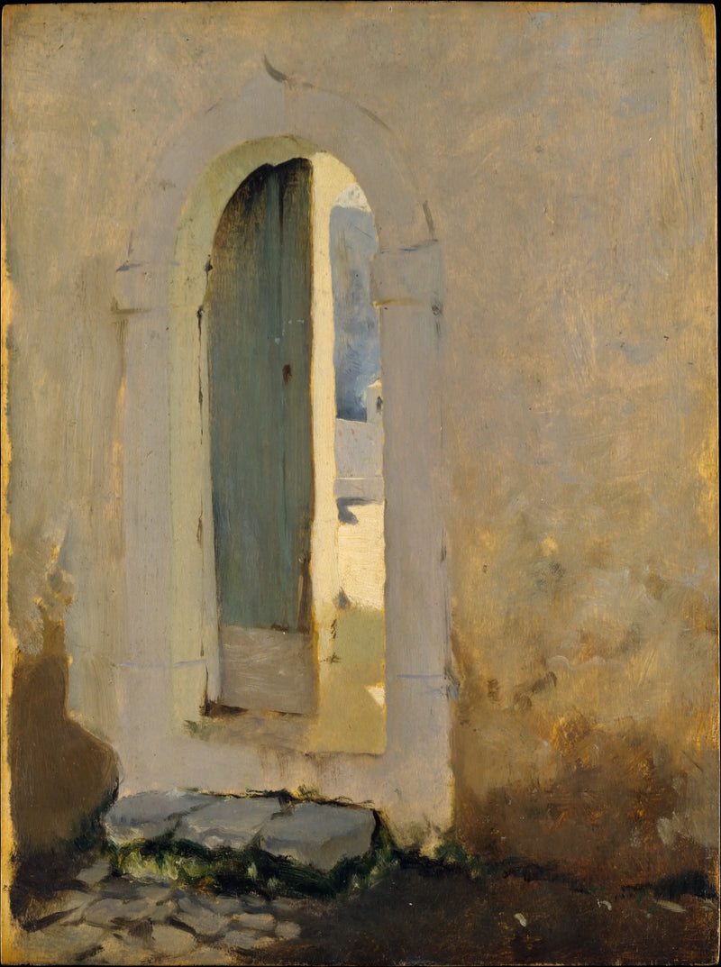 Açık kapı, Fas - John Singer Sargent