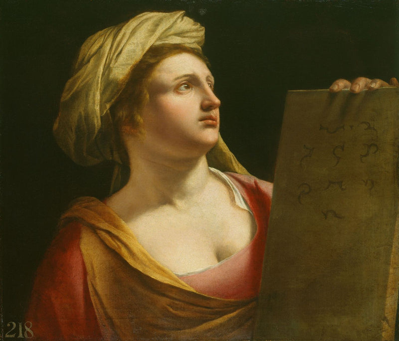 Bir Sibyl - Orazio Gentileschi