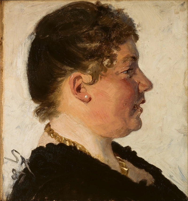 Béatrice Diderichsen Portresi. - Peder Severin Krøyer