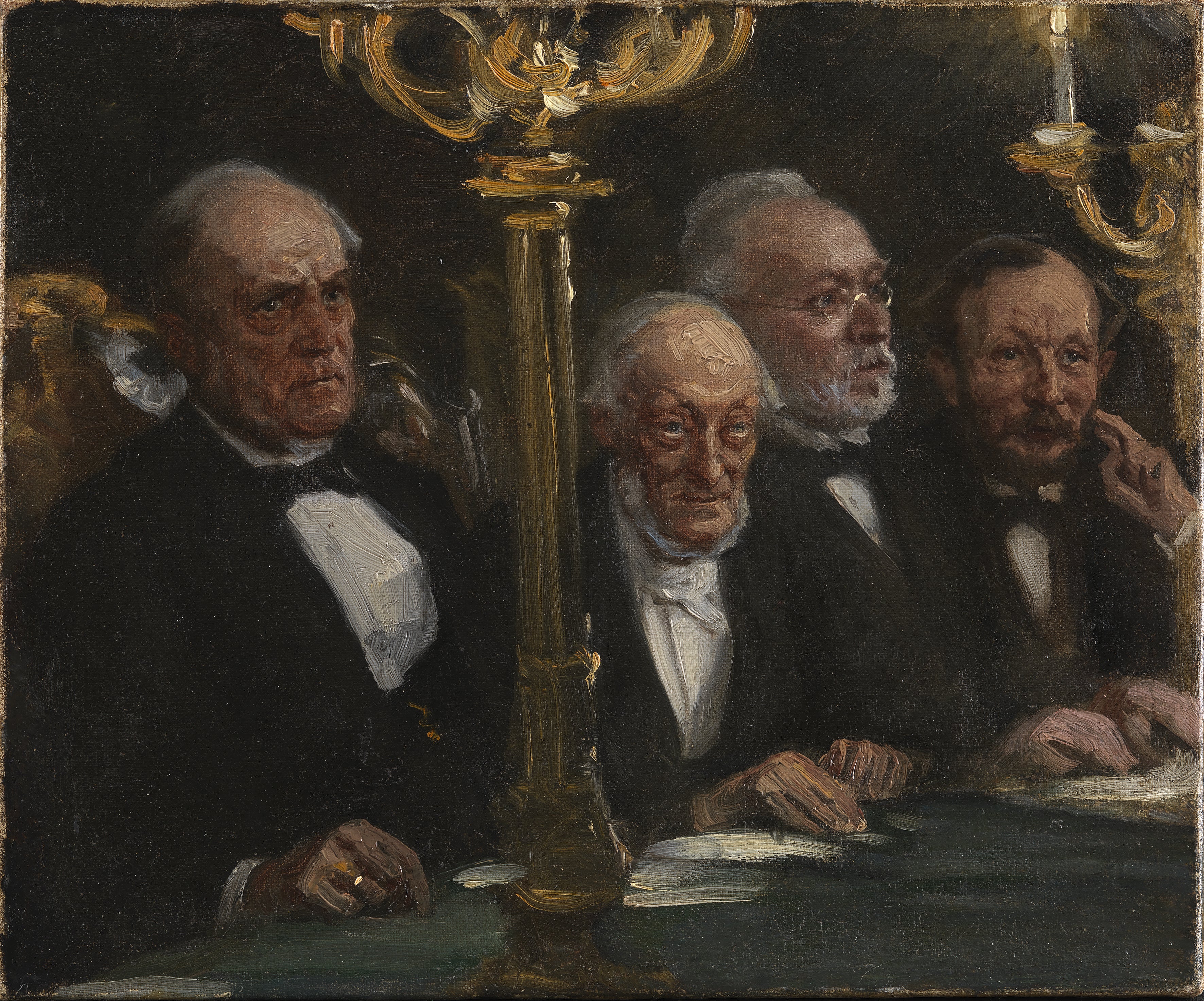 Portreler Grubu - Peder Severin Krøyer