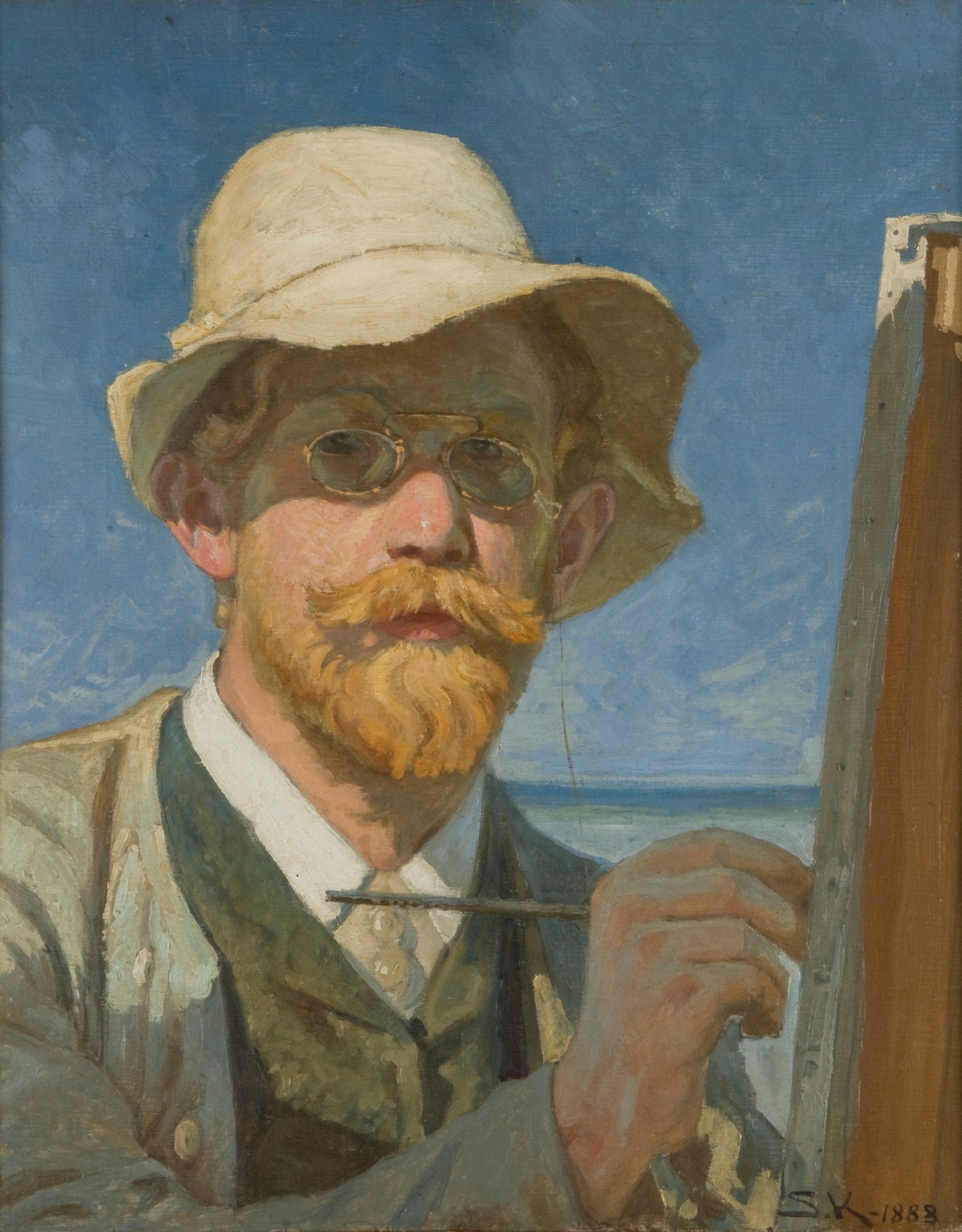 Otoportre - Peder Severin Krøyer