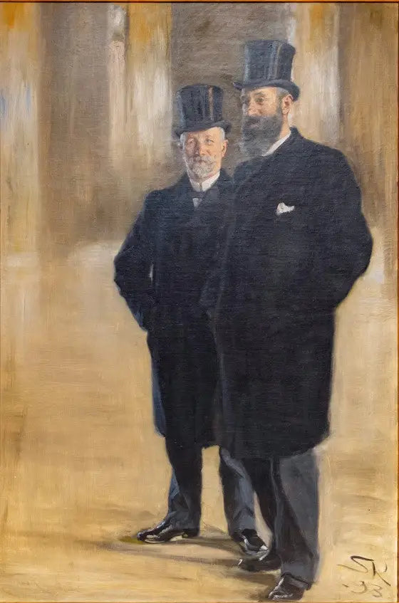 Th. Wessel ve Emil Vett Satıcıları - Peder Severin Krøyer