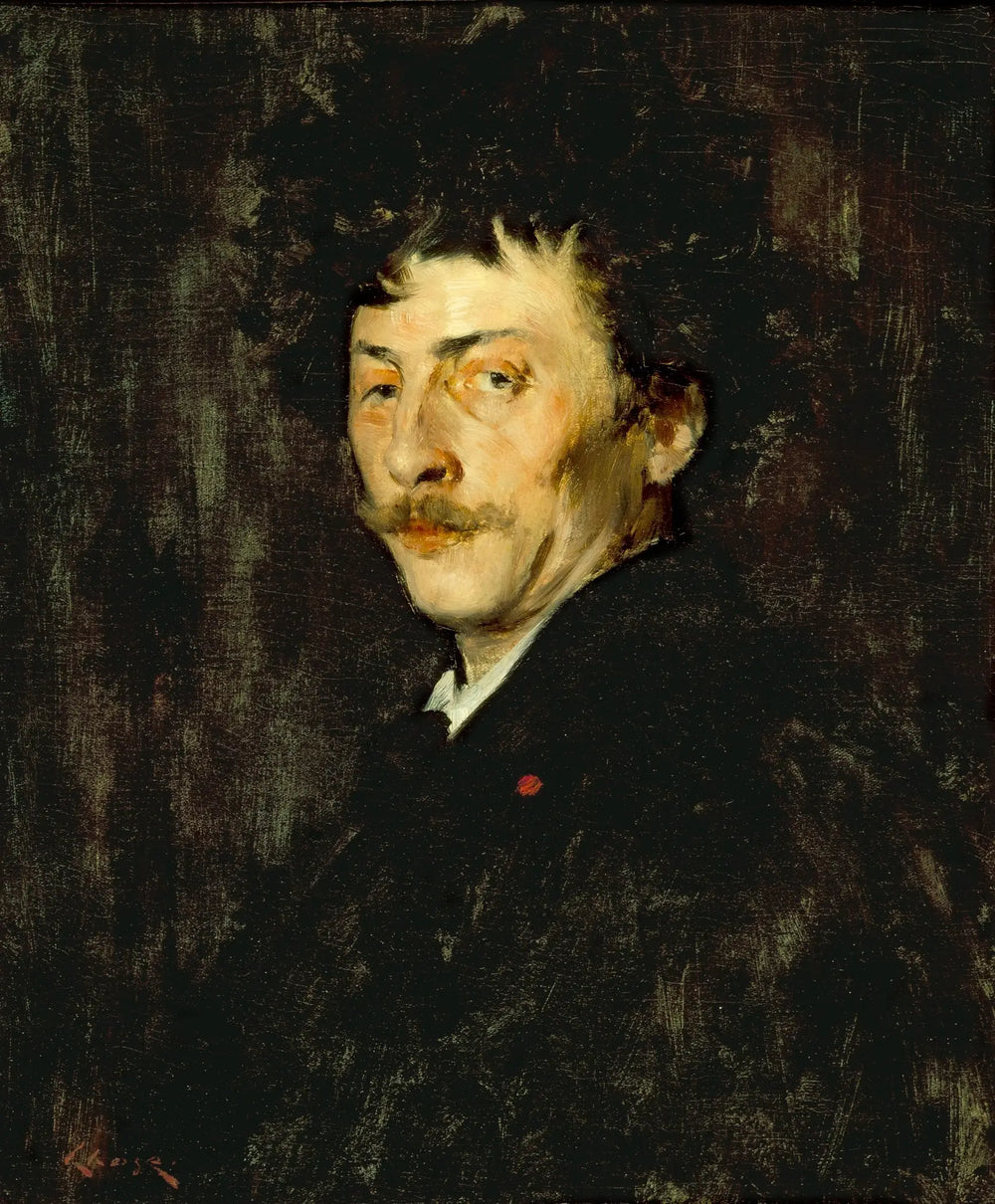 Pablo de Sarasate: Portrait d’un violoniste - William Merritt Chase - Alpha Reproduction