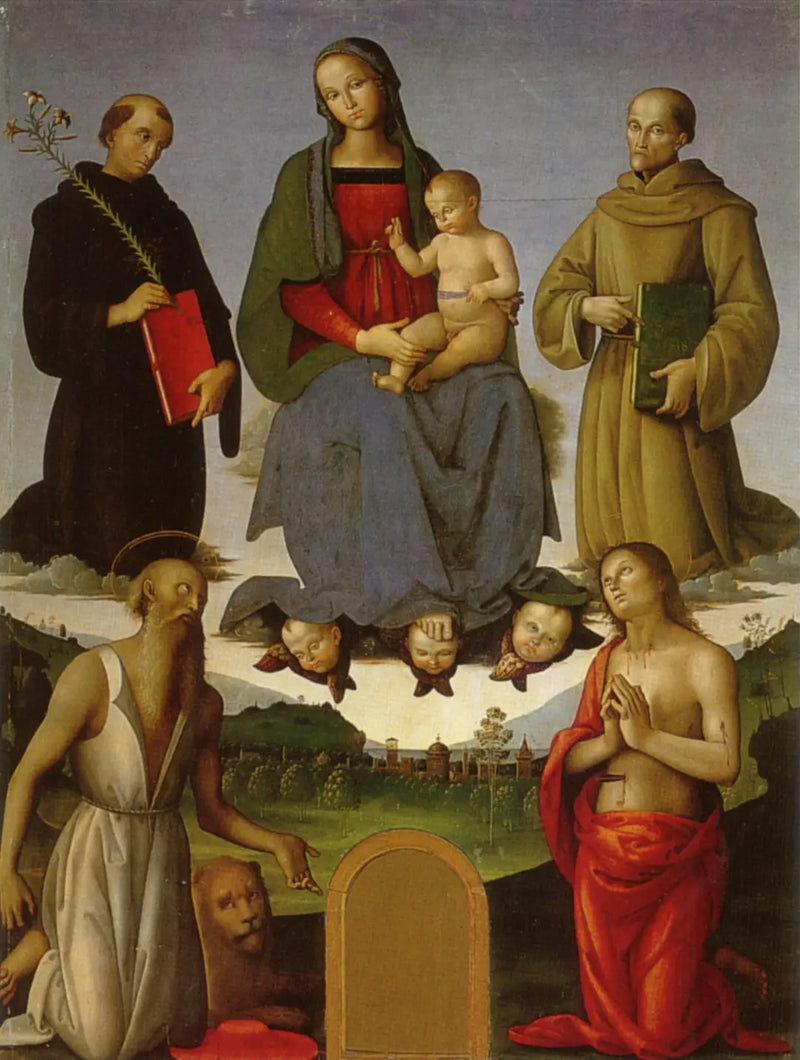 Retablo Tezi - Pietro Perugino
