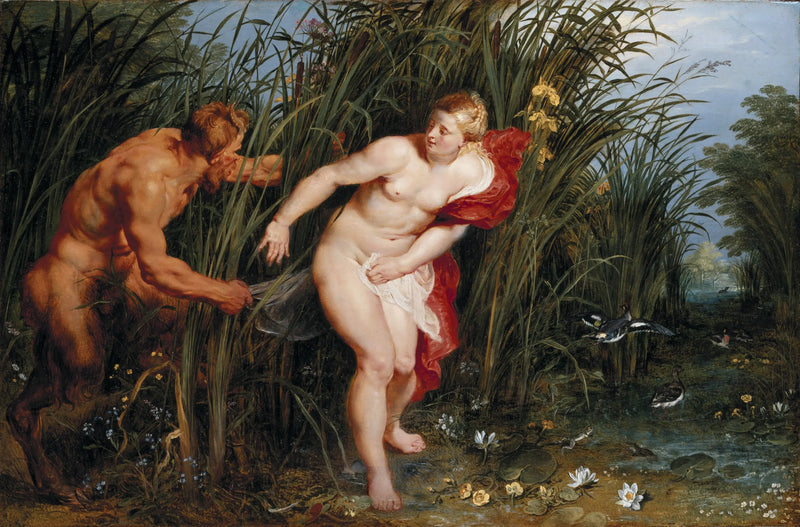 Pan ve Syrinx - Peter Paul Rubens