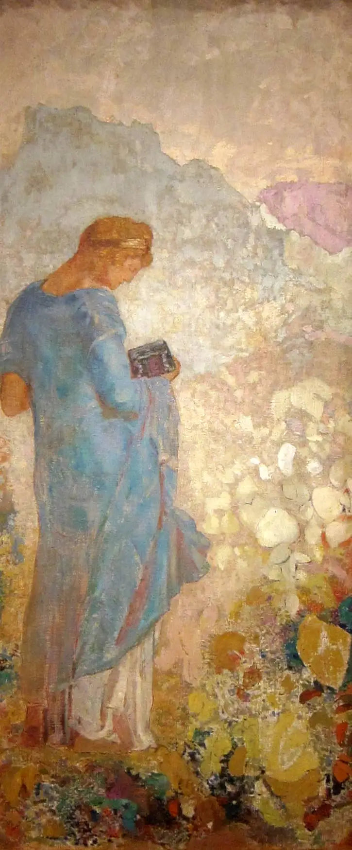 Pandore - Odilon Redon - Alpha Reproduction